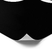 Houd rustig en code op poster (Hoek)