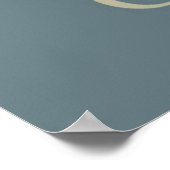 Houd rustig en drink koffie poster (Hoek)