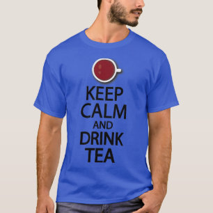Houd rustig en drink thee 15 t-shirt