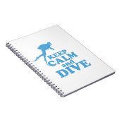 Houd rustig en duik notitieboek (Rechterzijde)