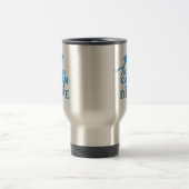 Houd rustig en duik reisbeker (Center)