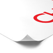 Houd rustig en eet Chocolade Poster (Hoek)