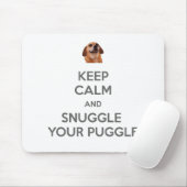 Houd rustig en grendel uw draaimoesEPAD Muismat (Met muis)