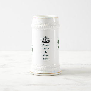 Houd rustig en jouw tekst bierpul