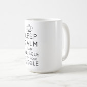 Houd rustig en knuffel met uw Mok (Voorkant rechts)