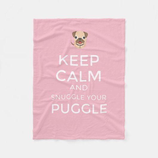 Houd rustig en knuffel uw hoek - Aangepaste banket Fleece Deken (Voorkant)