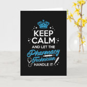 Houd rustig en laat de apotheker omgaan kaart (Gele Bloem)