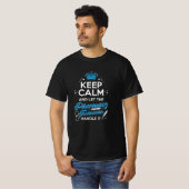Houd rustig en laat de apotheker omgaan t-shirt (Voorkant volledig)
