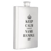 Houd rustig en laat het handig maken met grappig a flacon (Rechts)