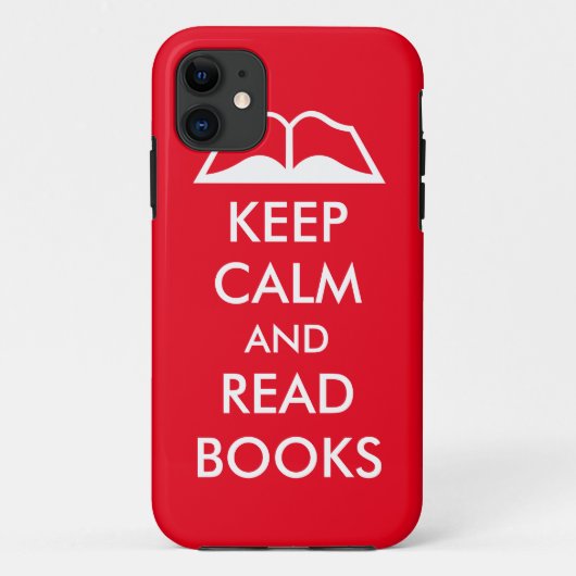 Houd rustig en lees boeken Case-Mate iPhone case (Achterkant)