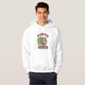 Houd rustig en lees een boek hoodie (Voorkant volledig)