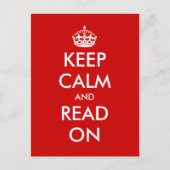 Houd rustig en lees het briefkaart voor (Voorkant)