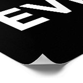 Houd rustig en ontken alles poster (Hoek)