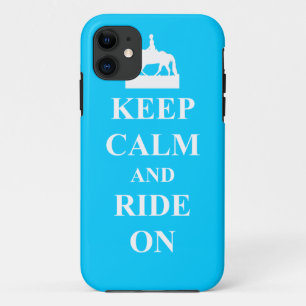 Houd rustig en rijd op (lichtblauw) Case-Mate iPhone case