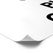 Houd rustig en speel cricket poster (Hoek)