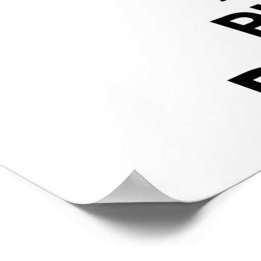 Houd rustig en speel Domino. Poster (Hoek)