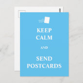 Houd rustig en stuur briefkaarten (Voorkant / Achterkant)