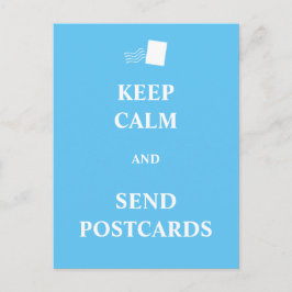 Houd rustig en stuur briefkaarten