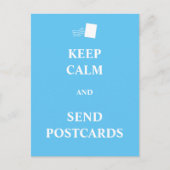 Houd rustig en stuur briefkaarten (Voorkant)