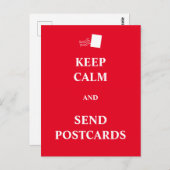 Houd rustig en stuur briefkaarten (Voorkant / Achterkant)