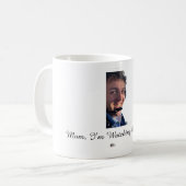 Houd sake koffiedrab koffiemok (Voorkant links)