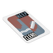 Houd schoon magneet (Rechterzijde)