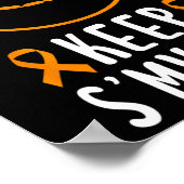 Houd Smyeline Multiple Sclerose Awareness Poster (Hoek)