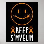 Houd Smyeline Multiple Sclerose Awareness Poster (Voorkant)