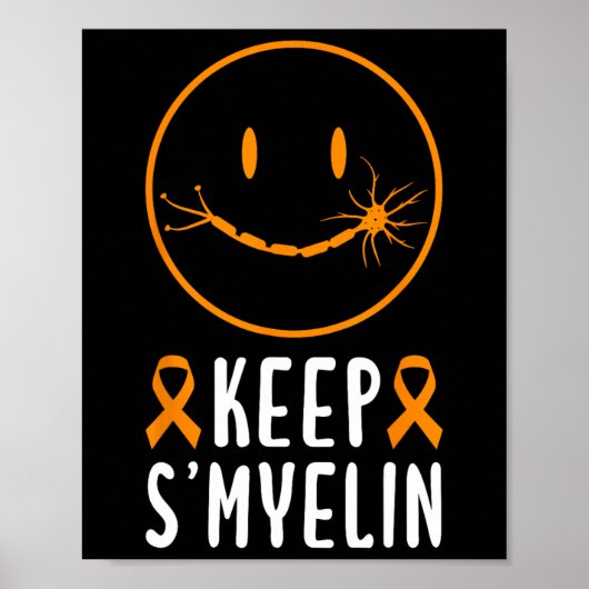 Houd Smyeline Multiple Sclerose Awareness Poster (Voorkant)
