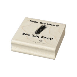 Houd Spaghetti Whole en Boil First Rubberstempel