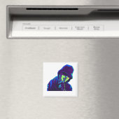 Houd stil | Stilte alstublieft | Shhh... Grafisch  Magneet (Insitu (Vaatwasser))