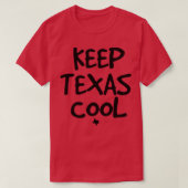 Houd Texas Cool lichte t - shirts (Design voorkant)