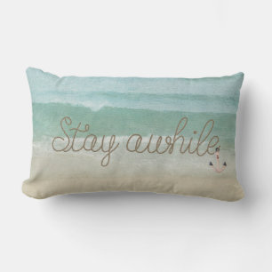 Houd touwtekst onderweg met anker kussen