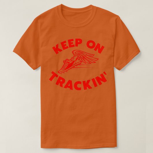 Houd Trackinx27 aan T-shirt (Design voorkant)