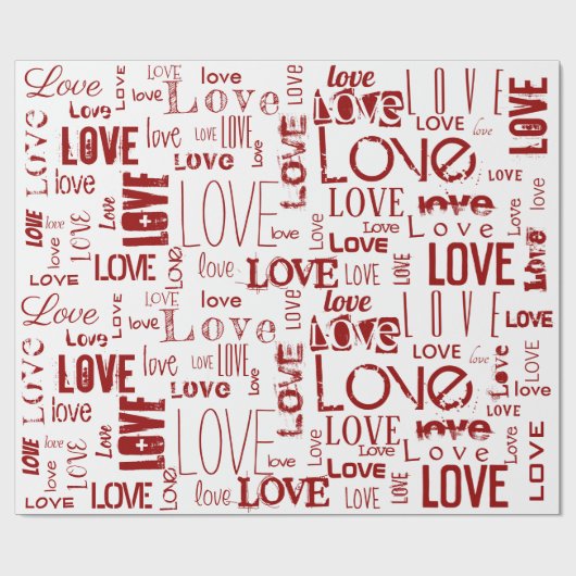 HOUD! Typografie Cadeaupapier (Vlak)