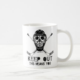 Houd uit Hockey Goalie Koffiemok