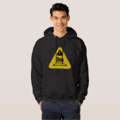Houd uw afstand hoodie (Voorkant volledig)