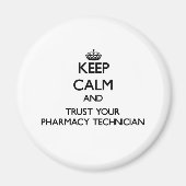 Houd uw apotheker gerust en vertrouw op uw apothek magneet (Voorkant)