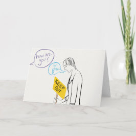 Houd uw briefkaart buiten