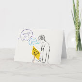 Houd uw briefkaart buiten (Voorkant)