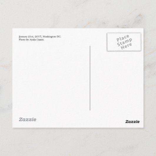 Houd uw Briefkaart met uw bestandswetten (Achterkant)