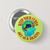 Houd uw Button Cures (Voorkant /achterkant)