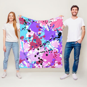 Houd uw eigen glanzende inpakpapier of maak het ze fleece deken