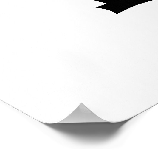 Houd uw handen tot uzelf - antibulleur poster (Hoek)