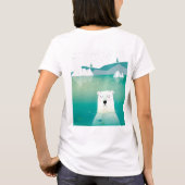 Houd uw hoofd boven het Beer van de waterpoot T-shirt (Achterkant)