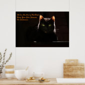 Houd uw huisdieren binnen poster (Keuken)