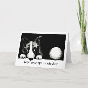 Houd uw oog op de bal kaart