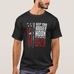Houd uw oplader uit de buidel t-shirt