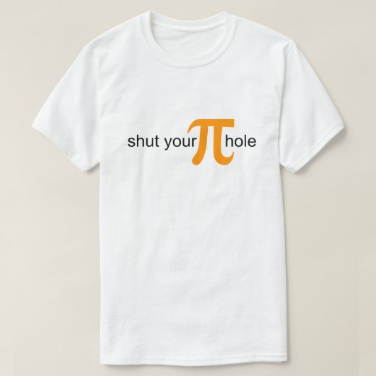Houd uw Pi Hole Oranje Shirt (Design voorkant)