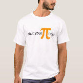 Houd uw Pi Hole Oranje Shirt (Voorkant)